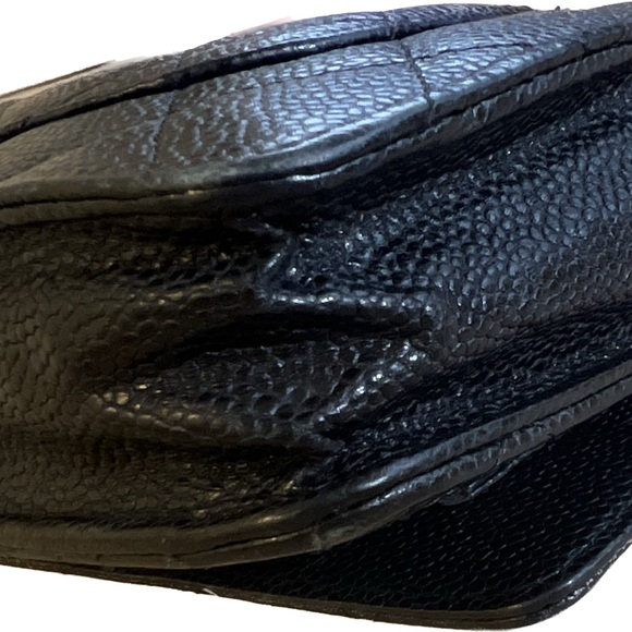 CHANEL Caviar Quilted Wallet On Chain WOC Black - Picture 5 of 8